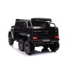 Elektrické autíčko Mercedes G63 6x6 12V černé