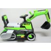 Dětský elektrický bagr C3 zelený