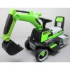 Dětský elektrický bagr C3 zelený