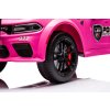 Elektrické autíčko Dodge Charger policejní růžové13