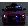Elektrické autíčko Dodge Charger policejní růžové18