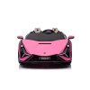 Elektrické autíčko Lamborghini SIAN 400W 24V růžové17