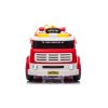 Elektrické autíčko hasiči 911 s megafonem a vodní pistoli červené