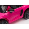 Mamido RIDE on CAR Elektrické autíčko Pojazd na akumulator Elektromos kisauto Audi R8 HL1818 NEW PINK inside (6)