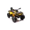 Dětská elektrická čtyřkolka Can Am Outlander ATV 4x200W žlutá08