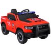 Elektrické autíčko RAM Pickup 4x4 hasičské červené01