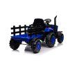 227355 6 detsky elektricky traktor s vleckou 12v 7ah modry