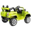Elektrické autíčko Jeep zelené