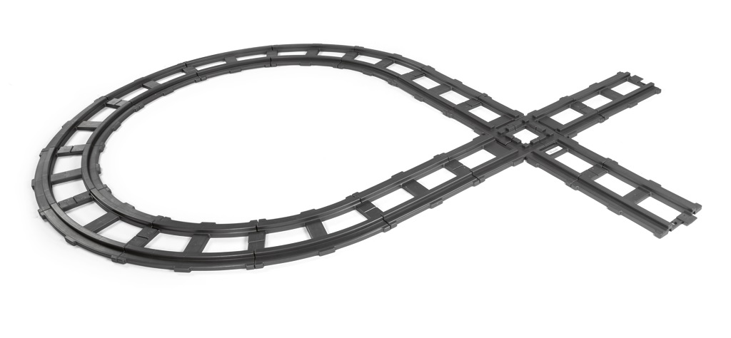 PegPerego Figure 8 Train Rail Road kolajnice do 8
