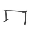 Elektrický stôl Sway čierna podnož