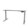 Elektrický stôl Sway sivá podnož