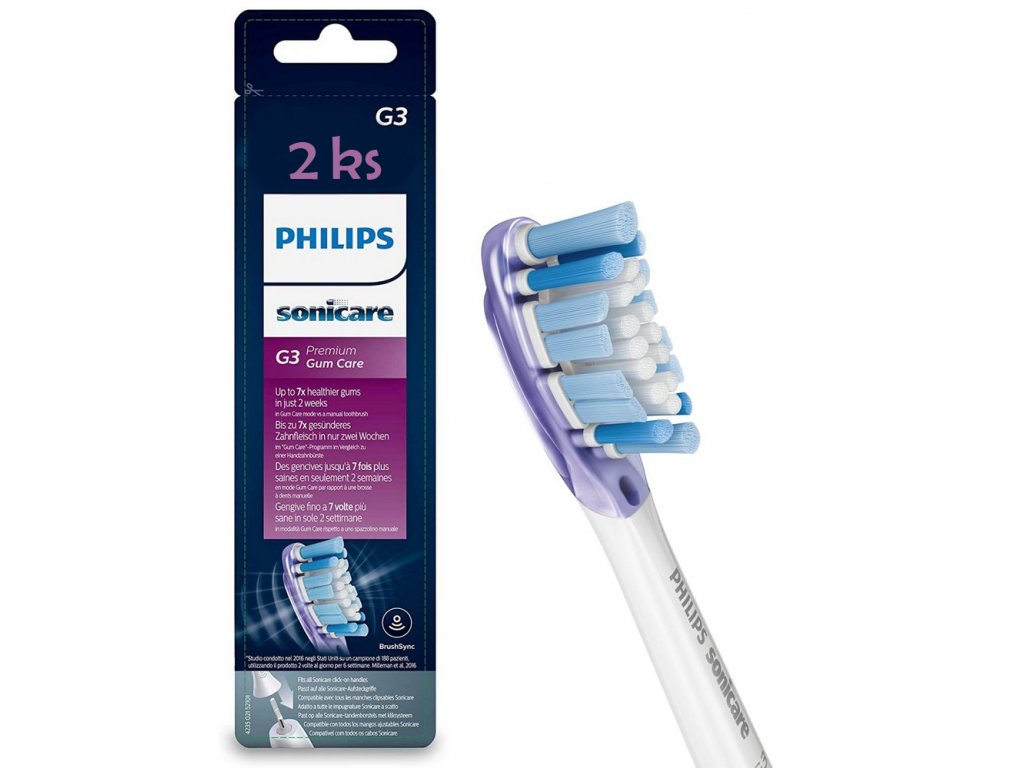 Philips Sonicare G3 Premium Gum Care Standard 2 ks HX9052/17  [1] | Zubáček.cz