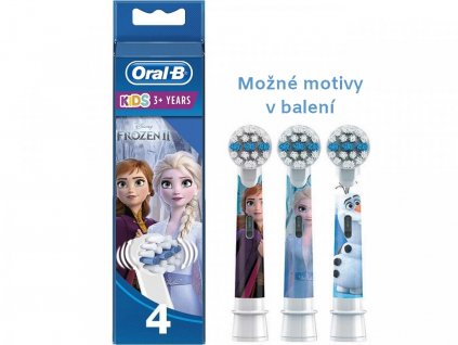 Oral-B Kids Frozen náhradní hlavice 4 ks  [1] | Zubáček.cz