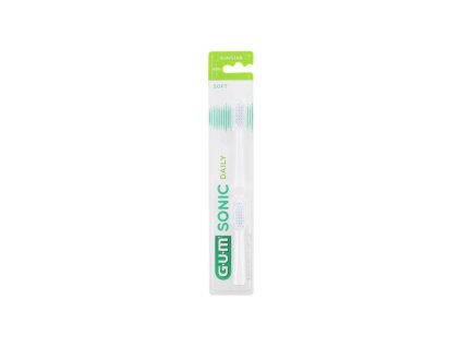 GUM Sonic Daily White náhradní hlavice 2 ks