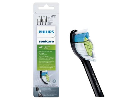 Philips Sonicare W2 Optimal White standard černé 8 ks HX6068/88