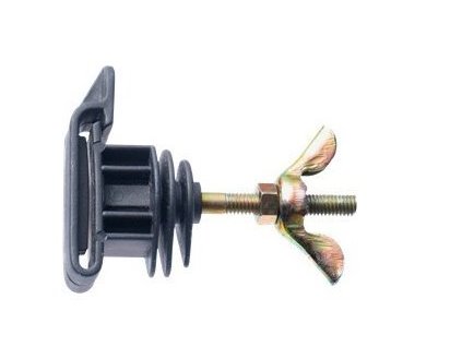 Izolátor plochý se závitem M6, páska do 40 mm