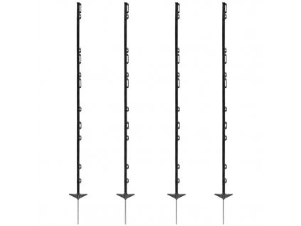 42183.40 voss.farming kunststoffahl pferdepfahl 156cm schwarz blackline