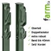 44463 Weidezaunpfaehle aus Kunststoff Weidebandisolator Oberteil gruen farm156 VOSS.farming