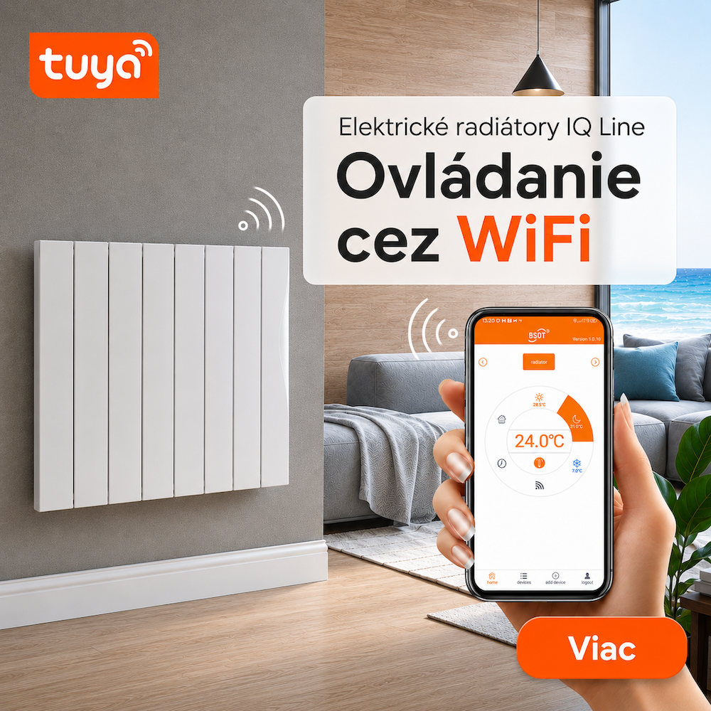 Elektrický radiátor IQ Line WiFi
