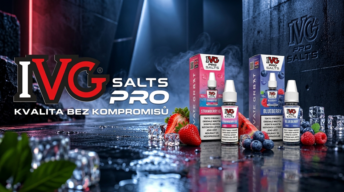 E-liquidy IVG Pro Salts 10ml