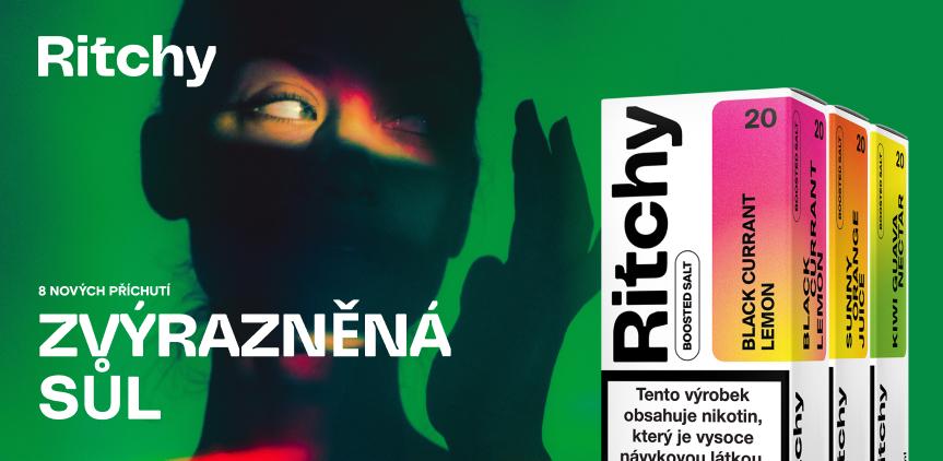 E-liquidy Ritchy Salt 10ml
