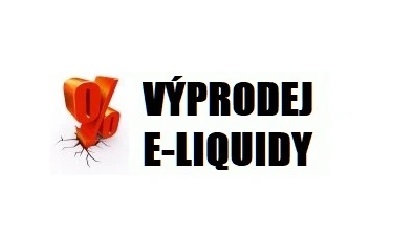 Totální výprodej e-liqudů - náplní pro elektronické cigarety