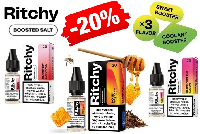 E-liquidy Ritchy Salt 10ml