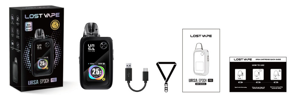 lost-vape-ursa-epoch-pro-pod-elektronicka-cigareta-obsah-baleni