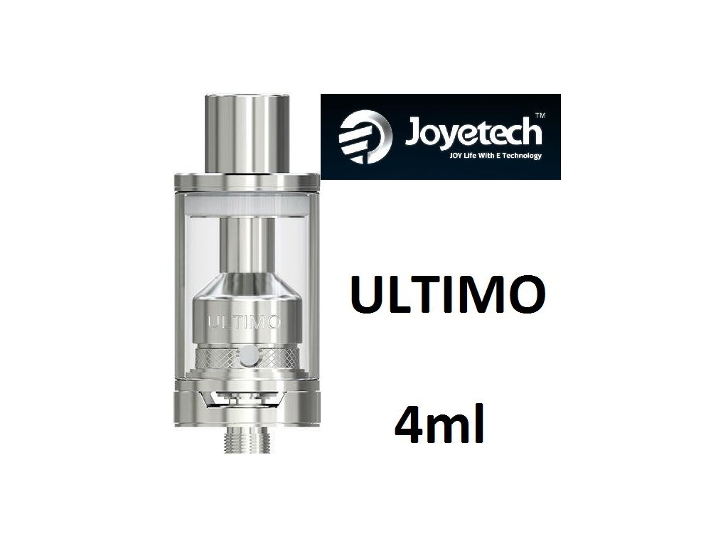 Joyetech ULTIMO Clearomizér 4ml stříbrný