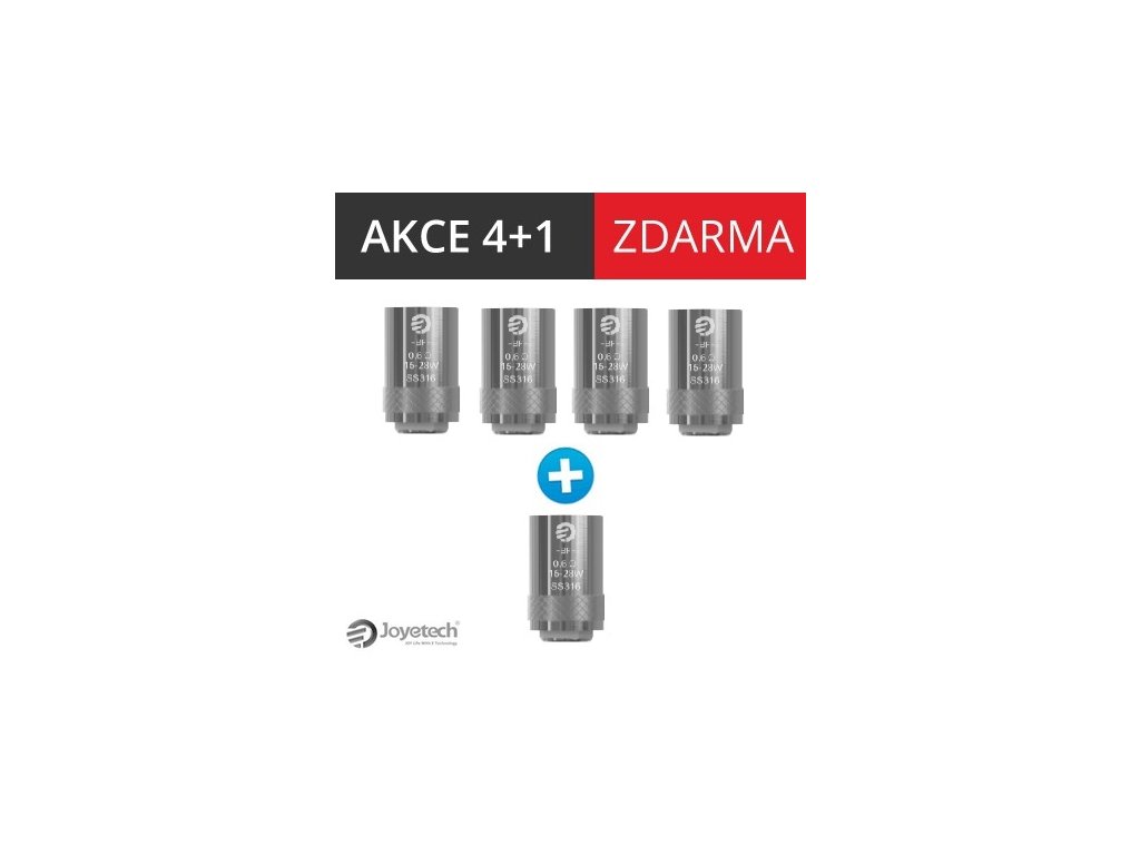 joyetech bf ss316 0 6ohm akce 4 1 zdarma