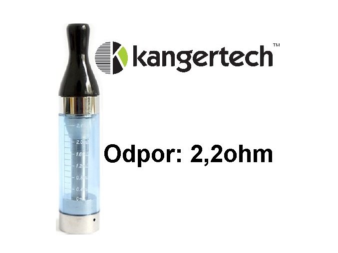 kangertech cct2 clearomizer 24ml 22ohm blue modry