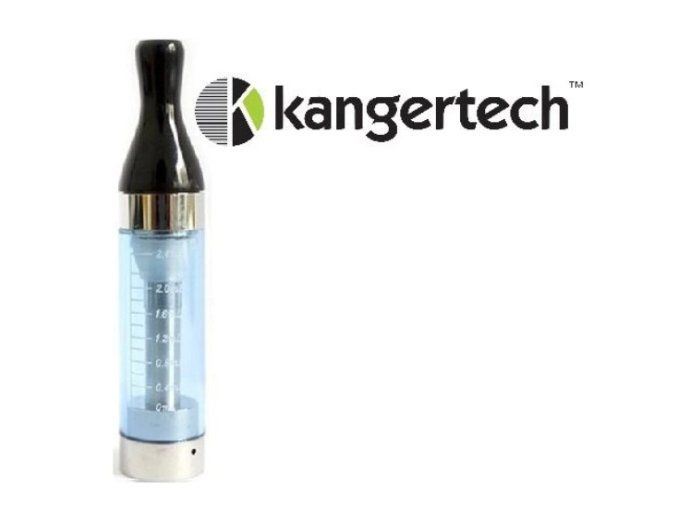 kangertech cc t2 clearomizer 2,4ml 1,8ohm modry