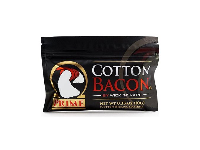 wick n vape cotton bacon prime organicka bavlna vata