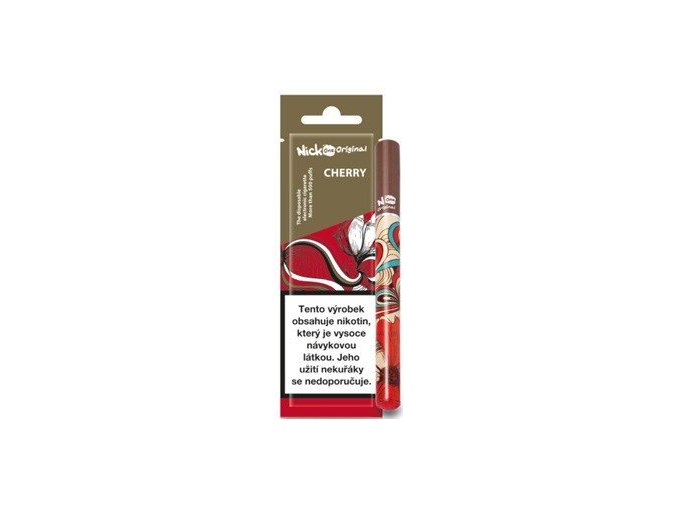 nick one original jednorazova elektronicka cigareta cherry tresen 16mg