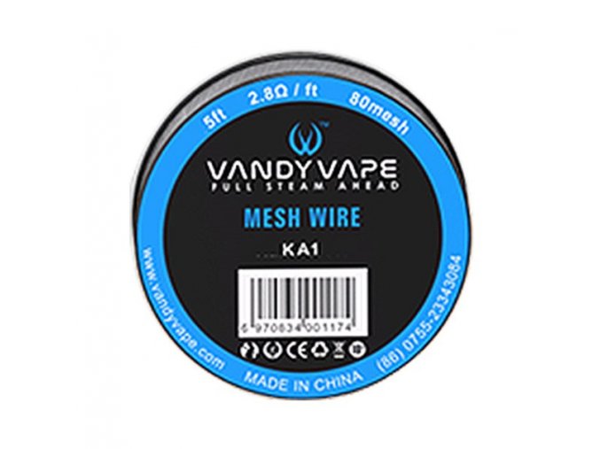 vandy vape mesh kanthal 167m odporovy drat