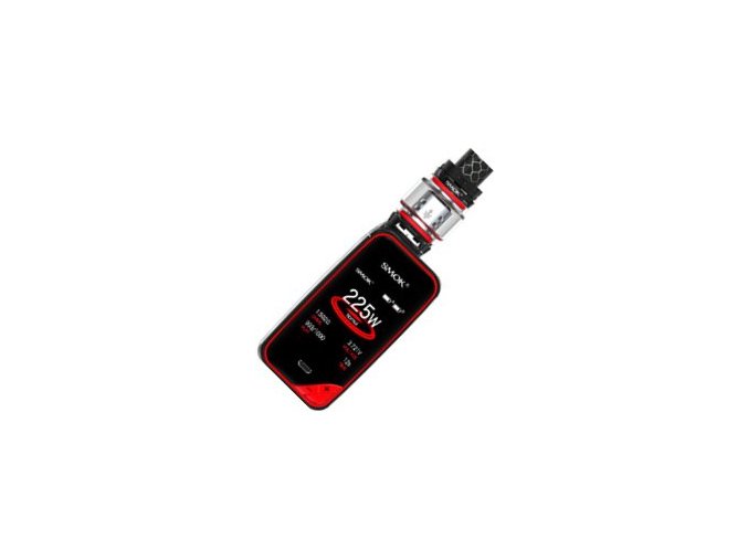 smok smoktech xpriv tc225w grip full kit black red cerny cerveny