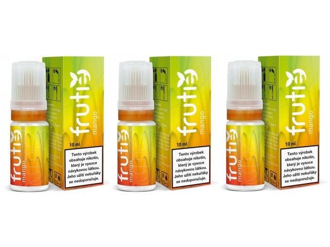 e liquid frutie 30ml 3x10ml pg30 vg70 mango