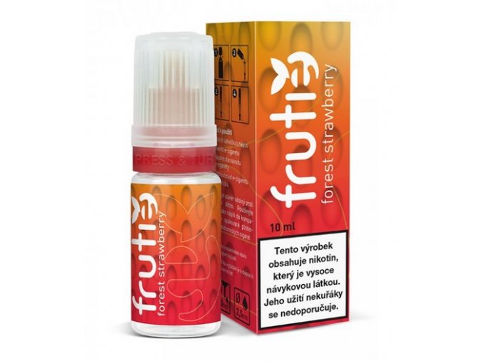 e liquid frutie lesni jahoda forest strawberry 10ml