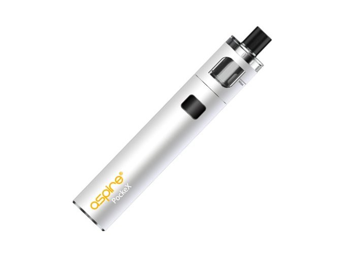 aspire pockex aio elektronicka cigareta 1500mah pantone white bila