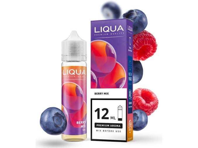 prichut liqua mix go berry mix 12ml shake and vape
