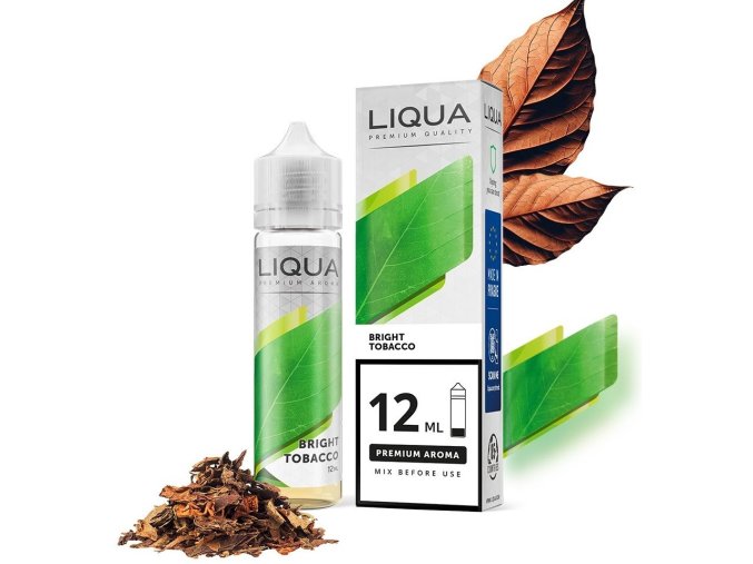 prichut liqua mix go bright tobacco 12ml shake and vape