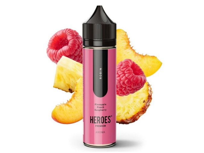 prichut provape heroes robin ananas broskev malina 10ml