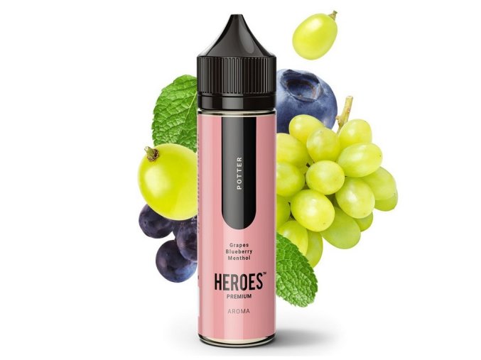 prichut provape heroes potter hrozny boruvka mentol 10ml