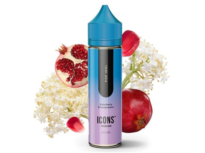 prichut provape icons pop idol cerny bez granatove jablko 10ml