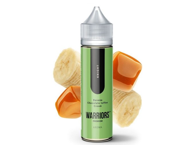 prichut provape warriors knight banan cokoladova karamela smetana 10ml