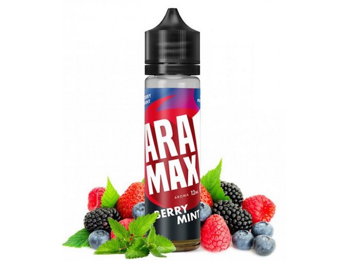 richut aramax 12ml shake and vape berry mint