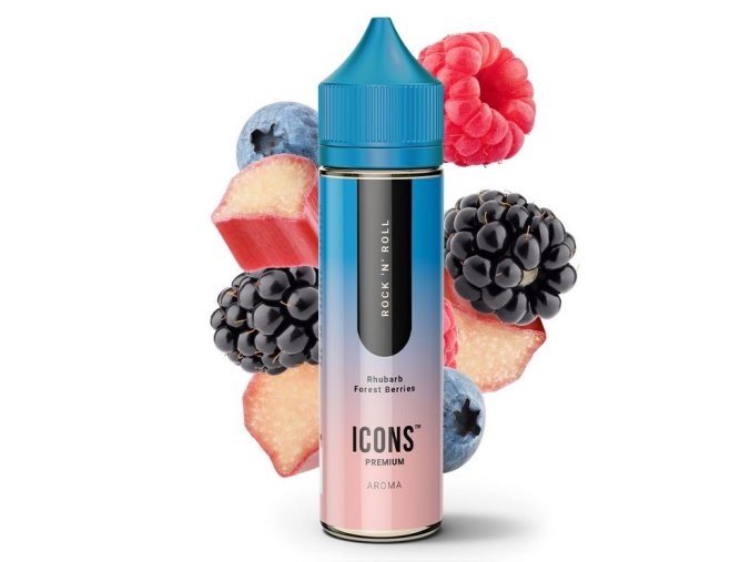 prichut provape icons rock n roll lesni plody s rebarborou 10ml