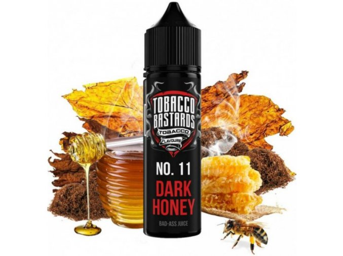 prichut flavormonks tobacco bastards shake and vape 20ml no11 dark honey