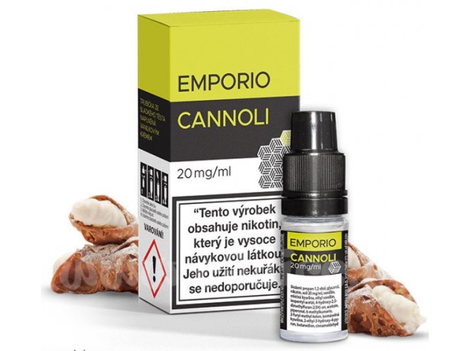 e liquid emporio salt cannoli 20mg