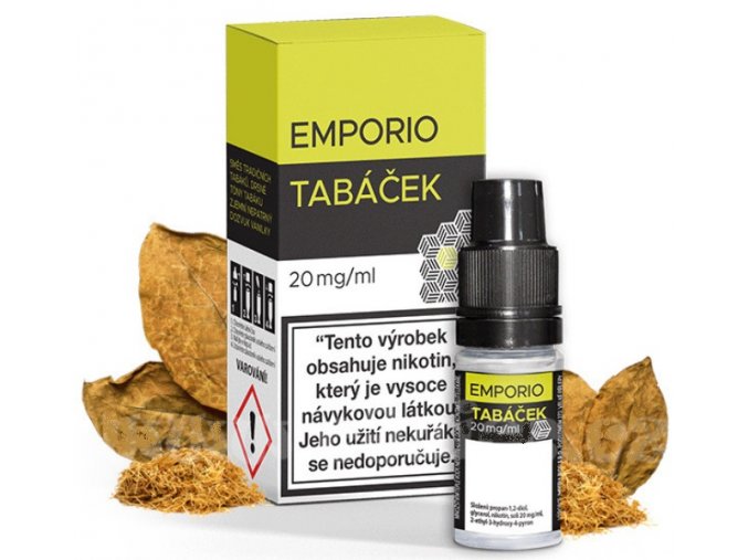 e liquid emporio salt tabacek 20mg